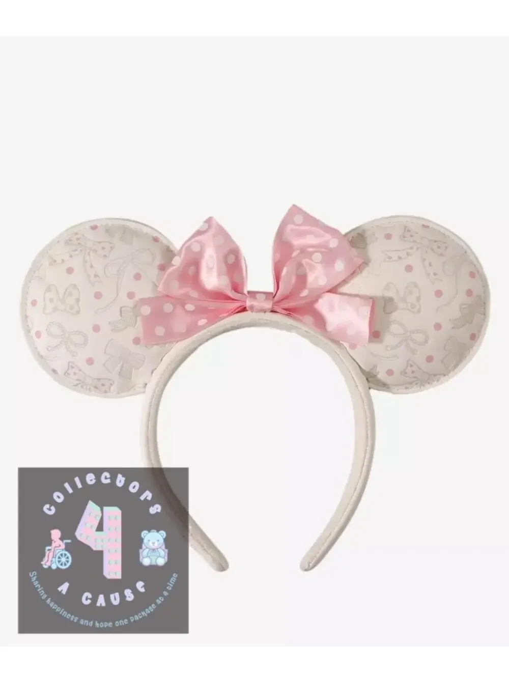 Loungefly Disney Minnie Mouse Polka Dot Bows White Ears